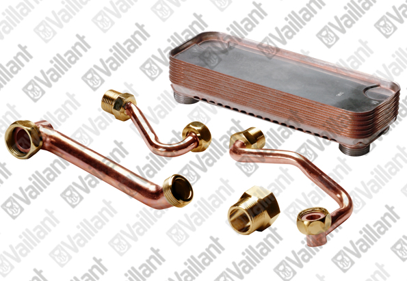 Vaillant Wärmetauscher (BW Umbausatz) für VCW 180 K XE VCW 180&240&280 XE 065084