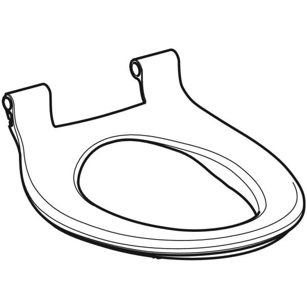 Geberit WC-Sitzring weiß-alpin lackiert für AquaClean 5000 / 5000plus 242.180.11.1