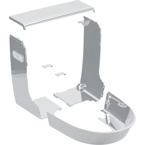 Geberit Designabdeckung zu AquaClean Mera glanzverchromt 243.102.21.1