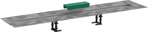 Hansgrohe Installationsset RainDrain 1200mm für Duschrinnen Fertigsets 56015180