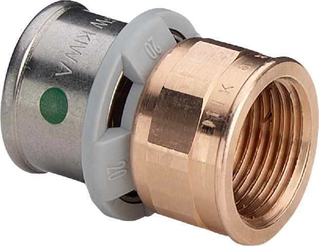 Viega Sanfix P Übergangsstück mit SC-Contur 2112 in 63mm x Rp2 602512
