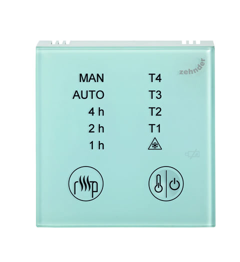 Zehnder Steuergerät Modell 1 für Heizstab WIVAR II, weiß 895351