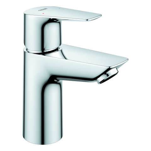 Grohe Einhand-Waschtisch-Batterie BauEdge S-Size chrom Push-Open Ablaufgarnitur 23895001