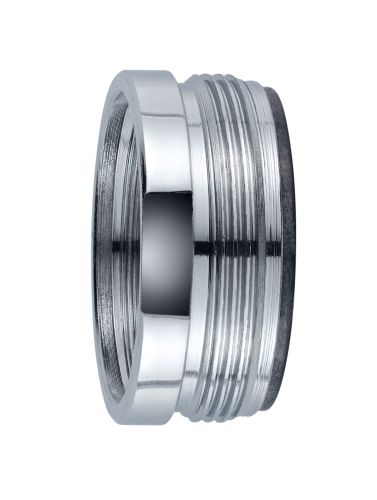 Neoperl Reduktion Messing verchromt, IG M24x1 x AG M28x1 50508094