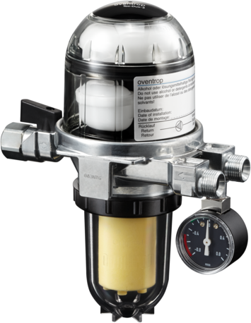 Oventrop Ölfilter/Entlüfter "TOC-Duo-3" mit Siku-Einsatz 25-40my 2142762