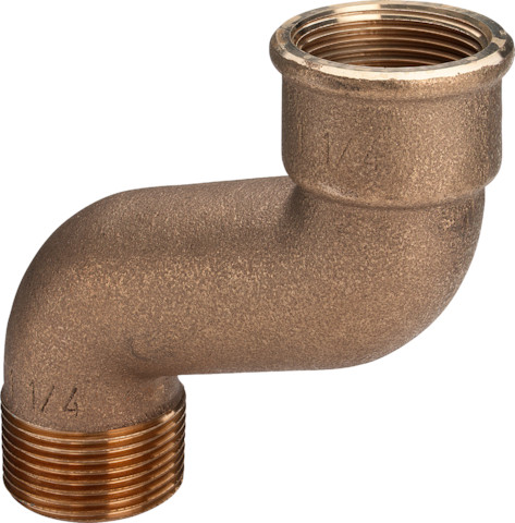 Viega Bogen 90 Grad Rotguss 3004 in G1 296667