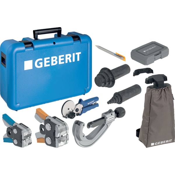 Geberit FlowFit Koffer bestückt (2) mit Einsatz 20-I, d16-75 655.080.00.1