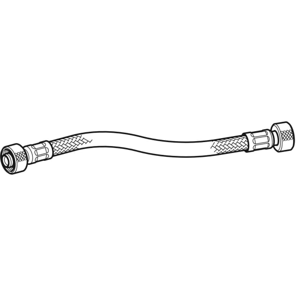 Geberit Panzerschlauch für Monolith Sanitärmodul für WC, 101cm 244.637.00.1