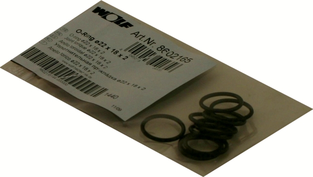 Wolf O-Ring 22x18x2 für GB, TGB, Satz a 10 Stück 8602165