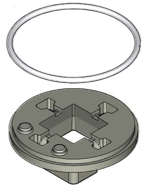 Viessmann Brennkammer-Unterstein Vitoligno 300 7838731