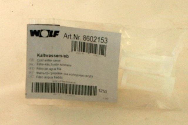 Wolf Kaltwassersieb für GB, TGB 8602153