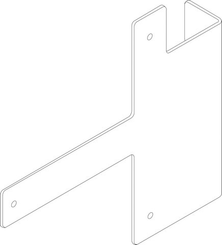 Bosch / Buderus Montagerahmen Modul 8735300117