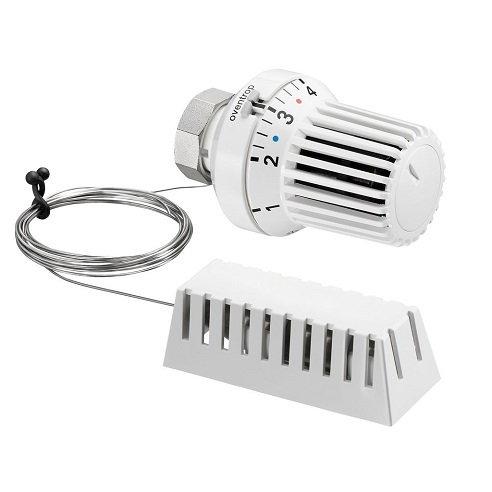 Oventrop Thermostat "Uni XH" 7-28 C, 0 * 1-5, Fernfühler 5m, weiß 1011566