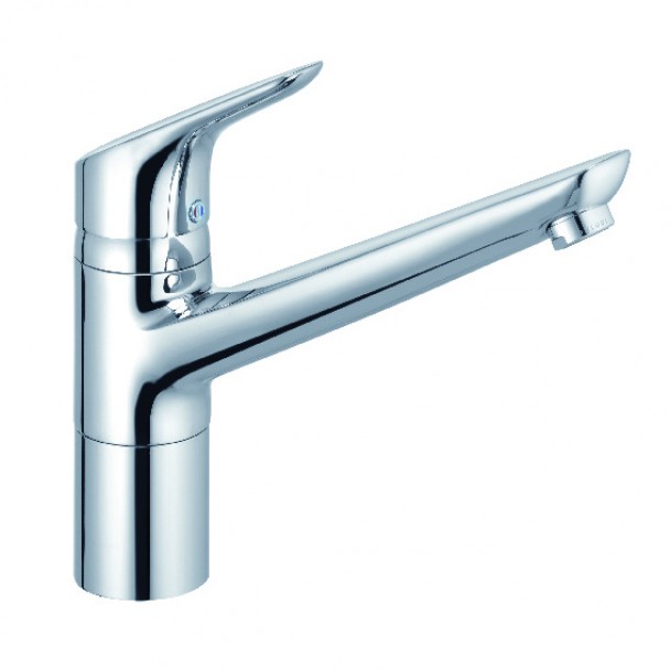 Kludi Objekta Spültisch-Bajonett-Einhandmischer 203mm chrom, verbleibende Sockelhöhe 25mm 325780575