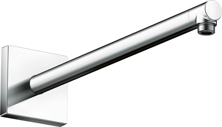 Hansgrohe Brausearm DN15 390mm eckig Axor ShowerSolutions chrom 26436000