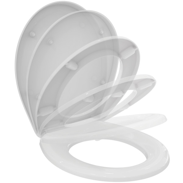 Ideal Standard WC-Sitz Eurovit, Softclose, weiß W303001