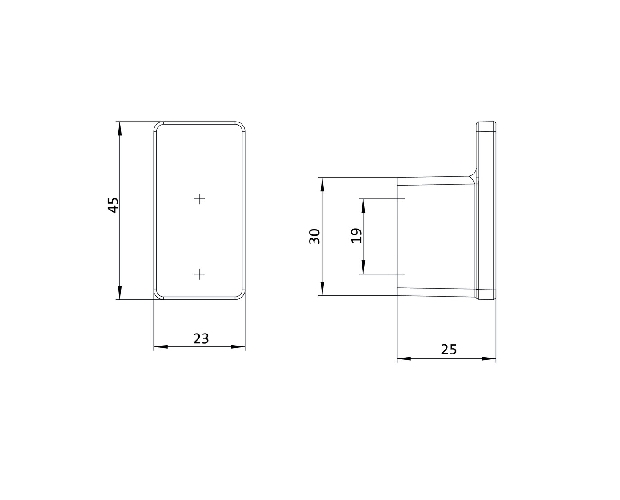 Emco Haken Loft schwarz 057513303