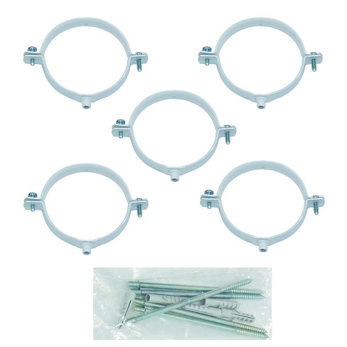 Vaillant Rohrschelle Durchmesser 80mm 5 Stück, Länge 200 mm 300940
