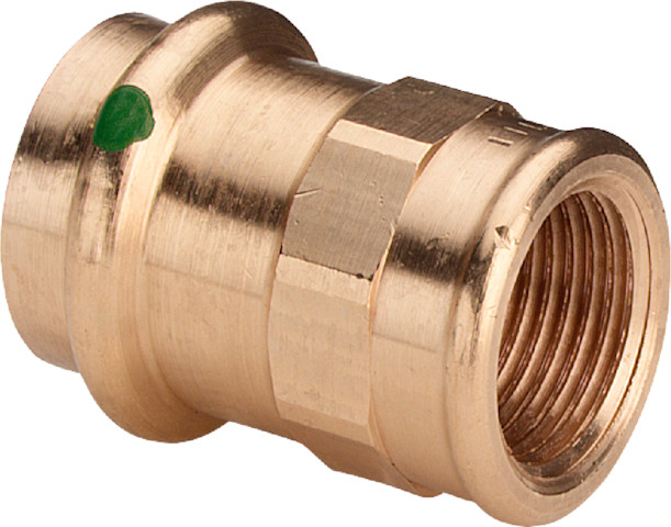Viega Sanpress Übergangsstück mit SC-Contur 2212 in 14mm x Rp1/2 443726