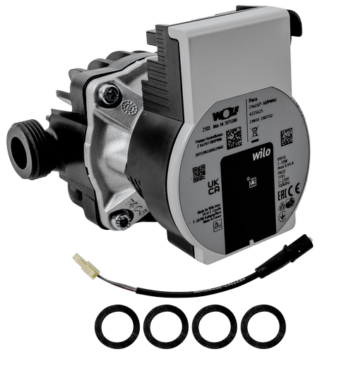 Wolf Pumpenset Schicht-Ladepumpe G1 130mm, aus Kunststoff, für TS-160 8909170
