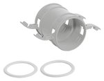 Vaillant Verbindungsmuffe Luftschlauch, Durchmesser 75/62mm mit Dichtungen 0020176831