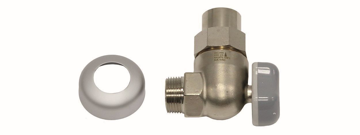 Vaillant Gaskugelhahn-Eck R/Rp 1/2 mit Brandschutzeinrichtung 305864