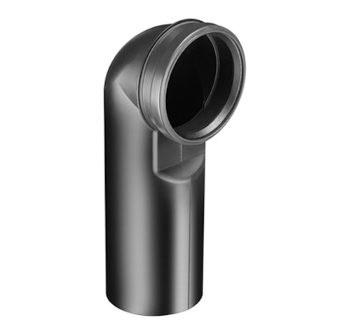 Schell PE-Wand-WC-Ablaufbogen Doppellippen-Dichtung DN90/90 296980099