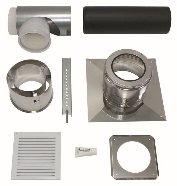 Vaillant Basis-Anschluss-Set DN 200 PP an Abgas DN 200 PP Schacht 0020095534