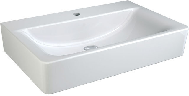 Ideal Standard Connect Cube Waschtisch B: 65 T: 46cm weiß, Ideal Plus E8106MA