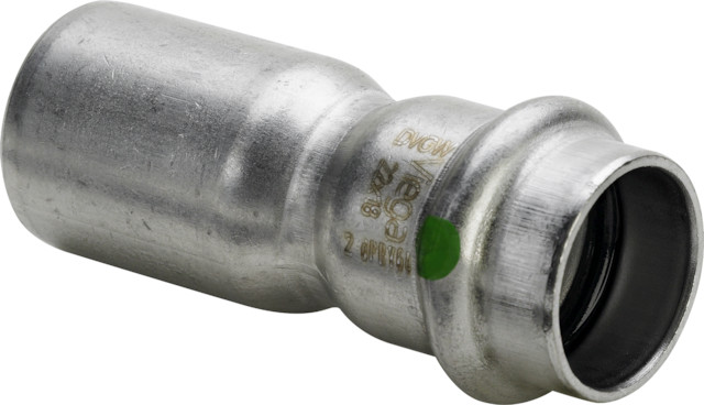 Viega Sanpress Inox Reduzierstück mit SC-Contur 2315.1 in 54x42mm Edelstahl 436360