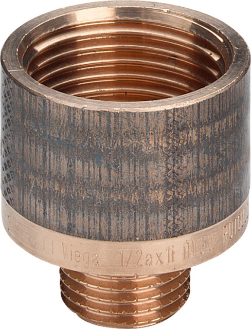 Viega Reduzierstück Rotguss 3242 rund in R1/2 x Rp1 1/4 650889