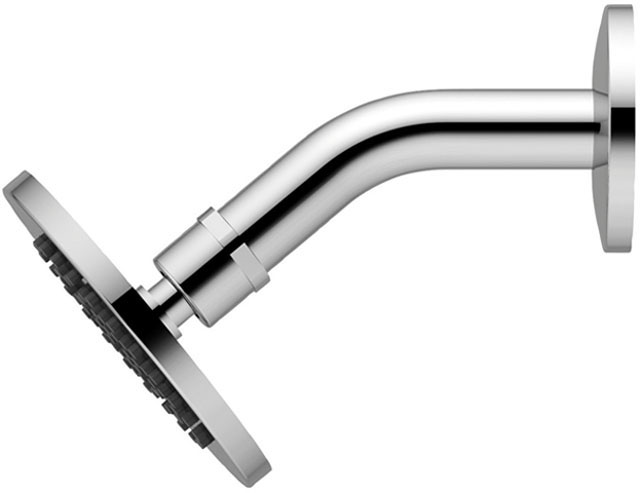 Ideal Standard Idealrain Regenbrause d: 100mm mit gebogenem Wandanschluss, chrom B9436AA
