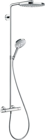 Hansgrohe Showerpipe Raindance Select chrom mit Kopfbrause Raindance S 240 2jet 27129000