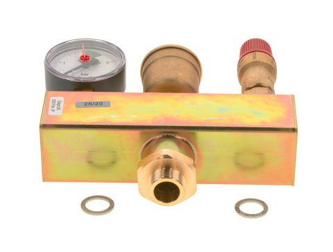 Bosch / Buderus KSS Verteilerbalken für GB212-40, G25, für Anschlußteile 8718583178