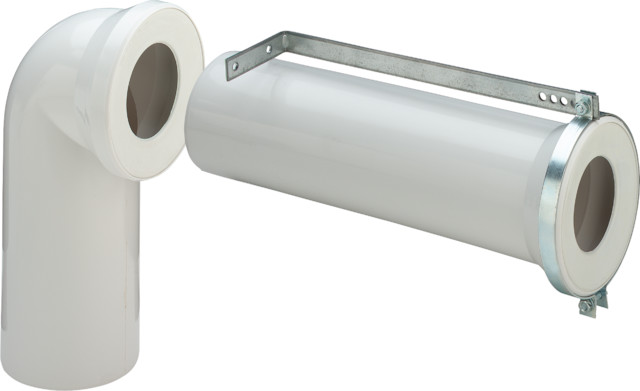 Viega Anschlussset 3811.01 in 110x230/400mm Kunststoff weiß 131777