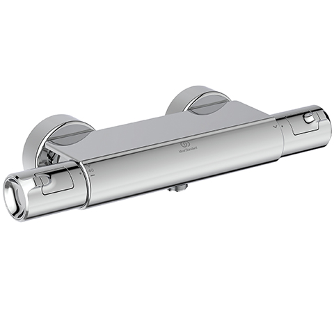 Ideal Standard Brausethermostat AP Ceratherm T50 mit Ablage, chrom A7695AA