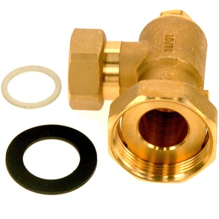 Bosch / Buderus Rückschlagventil Eckform G1-1 1/2" 67900918