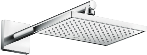Hansgrohe Brausearm DN15 390mm eckig Axor ShowerSolutions chrom 26436000