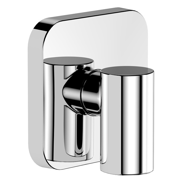 Hansgrohe Wandanschluss FixFit Fine Q mit Rückflussverhinderer chrom 28884000