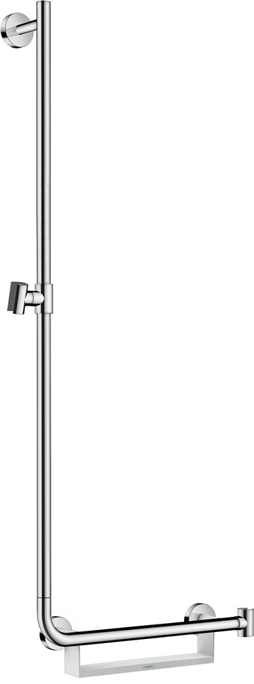 Hansgrohe Brausestange Unica Comfort 1100mm Links weiss/chrom 26403400