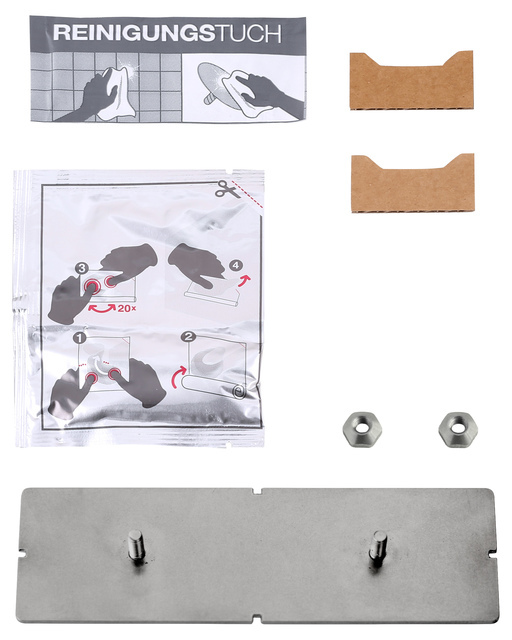 Keuco Klebe Set 4 für 11158, 11159, 11667 04994000400