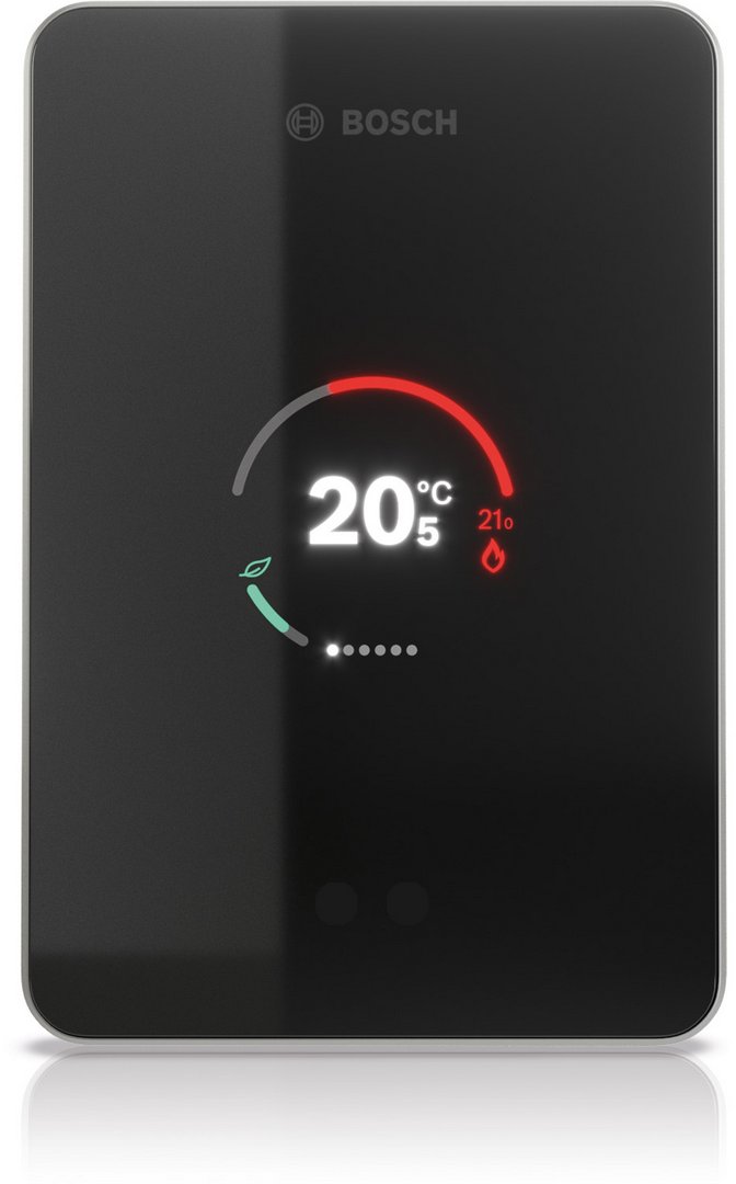 Bosch EasyControl App smarter W-LAN Regler schwarz Touch-Screen, App Anbindung, schwarz 7736701392
