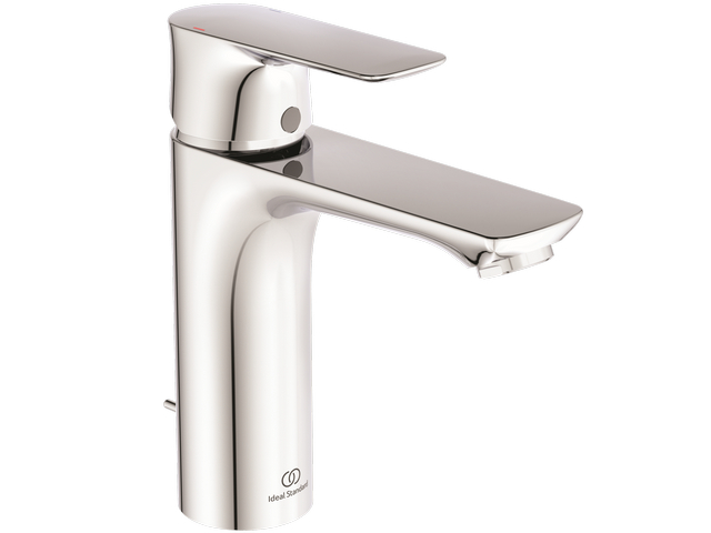 Ideal Standard Waschtisch-Armatur Connect Air, Grande, 5l/min. ohne Ablaufgarnitur , Ausladung 125mm, chrom A7055AA