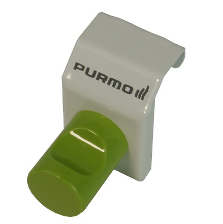 Purmo Handtuchhaken für Flachheizkörper Knob apfelgrün AZ03TR20514000G