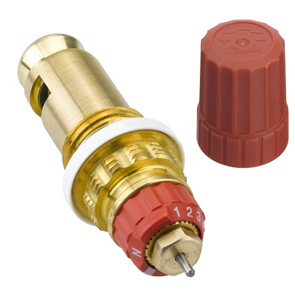 Danfoss Einbauventil Serie 3 RA-NI G 1/2AG, ohne Stopfen (für Schäfer-Heizkörper) 013G7380