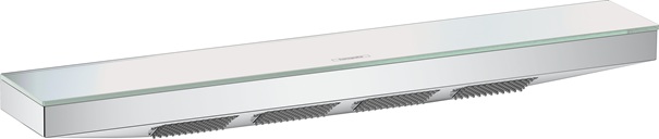 Hansgrohe Schulterbrause Rainfinity 500 1 jet mit Duschablage chrom 26243000