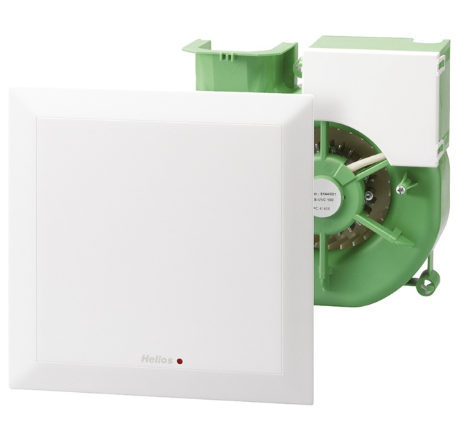 Helios ELS-V 60 Ventilatoreinsatz mit Fassade V = 60 cbm/h 08131