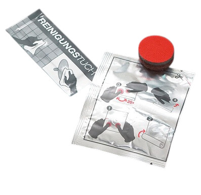 Emco Klebe-Set, ausreichend für 4 Klebepunkte, passend zu Aura, Round, Cue 437800000