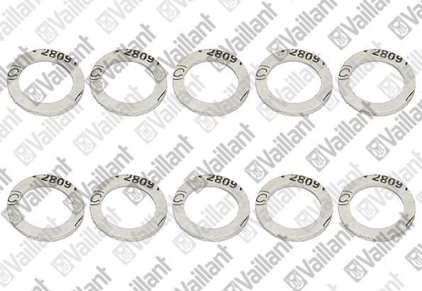 Vaillant Rechteckdichtring VC 656-E VPM .../2 W Solarstation, 10 Stück 0020162577