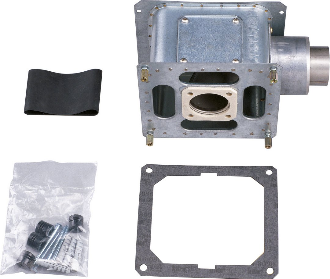 Bosch Abgaszubehör für Austausch, Abgasanschluss waagerecht Abgaszubehör AZ 325 7719002288